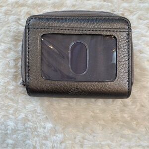 𝅺SMALL silver card holder wallet